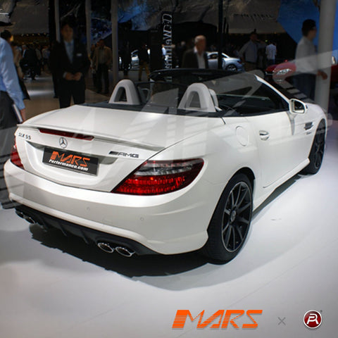AMG SLK55 Style Rear Trunk Spoiler Lip Bodykit for Mercedes - Benz SLK Class R172 2011 - 2016 - Mars Performance