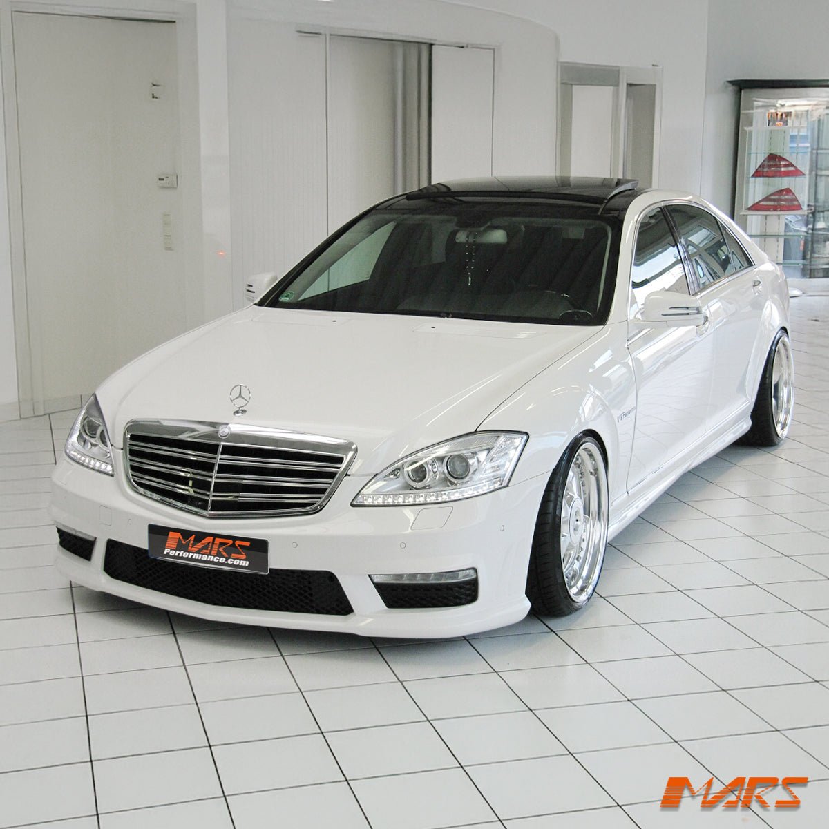 AMG Style Front Bumper bar Bodykit & DRL Lights for Mercedes - Benz S - Class W221 & S63 S65 2006 - 2013 - Mars Performance