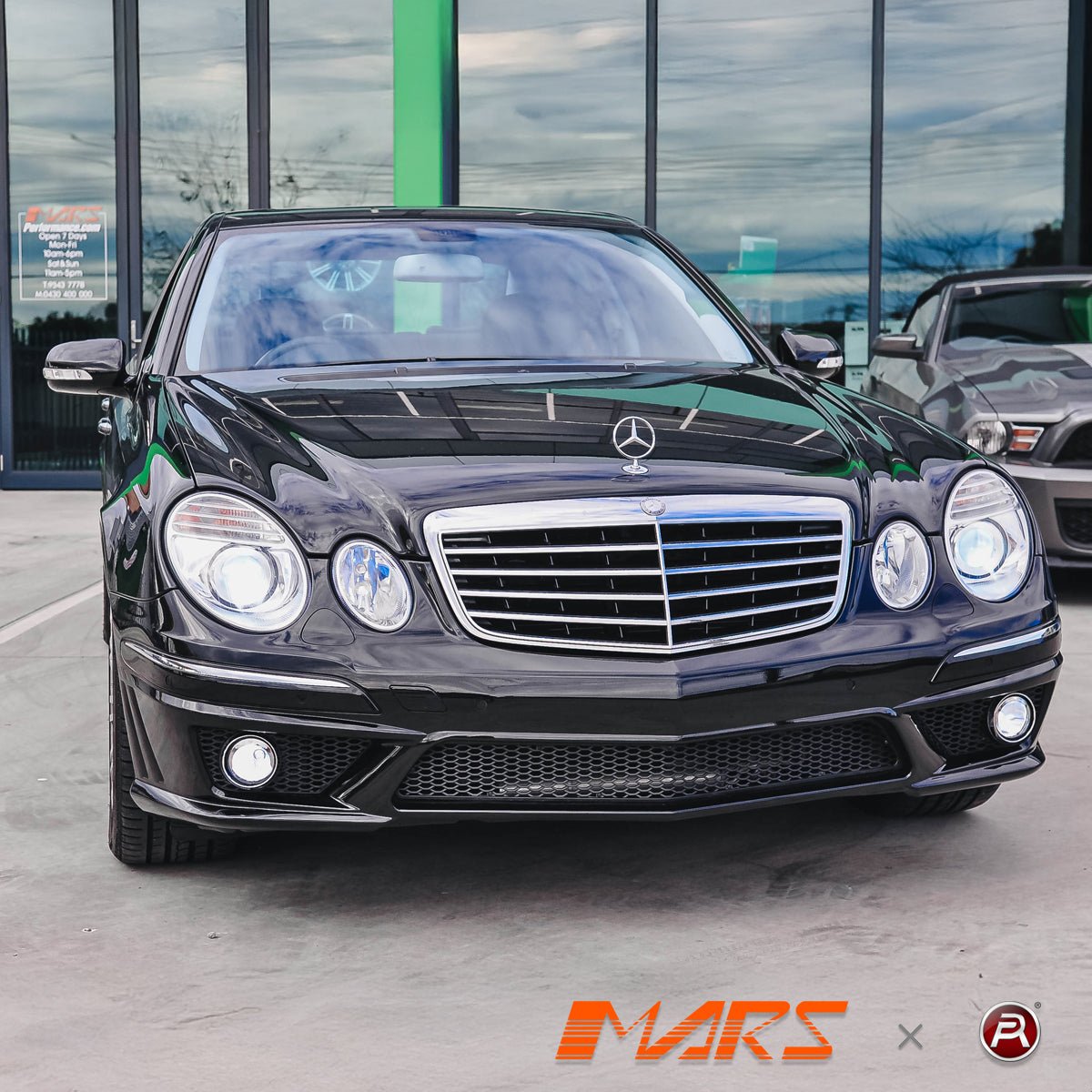 AMG Style Front Bumper Bar Grille Grill Bodykit for Mercedes - Benz E - Class W211 facelift 2007 - 2008 & E63 - Mars Performance