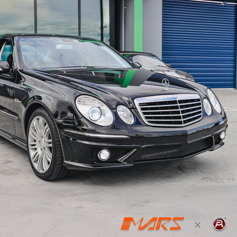 AMG Style Front Bumper Bar Grille Grill Bodykit for Mercedes - Benz E - Class W211 facelift 2007 - 2008 & E63 - Mars Performance
