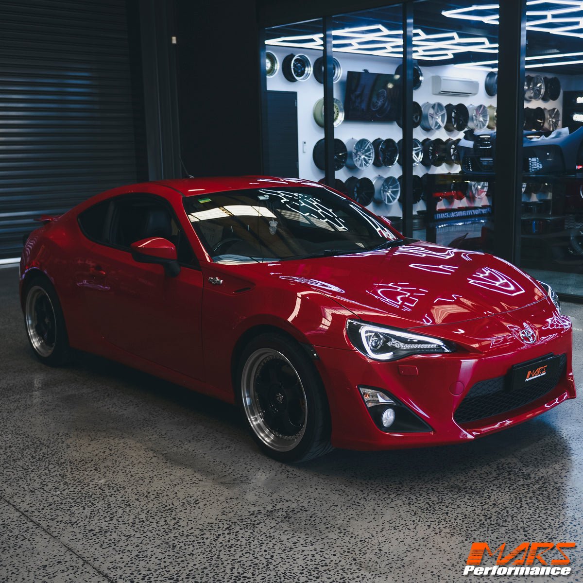 Black 3D Light Bar DRL & Full LED Dual Beam Head Lights with Sequential indicators for Toyota 86 ZN6 GT GTS & Subaru BRZ ZC6 - Mars Performance