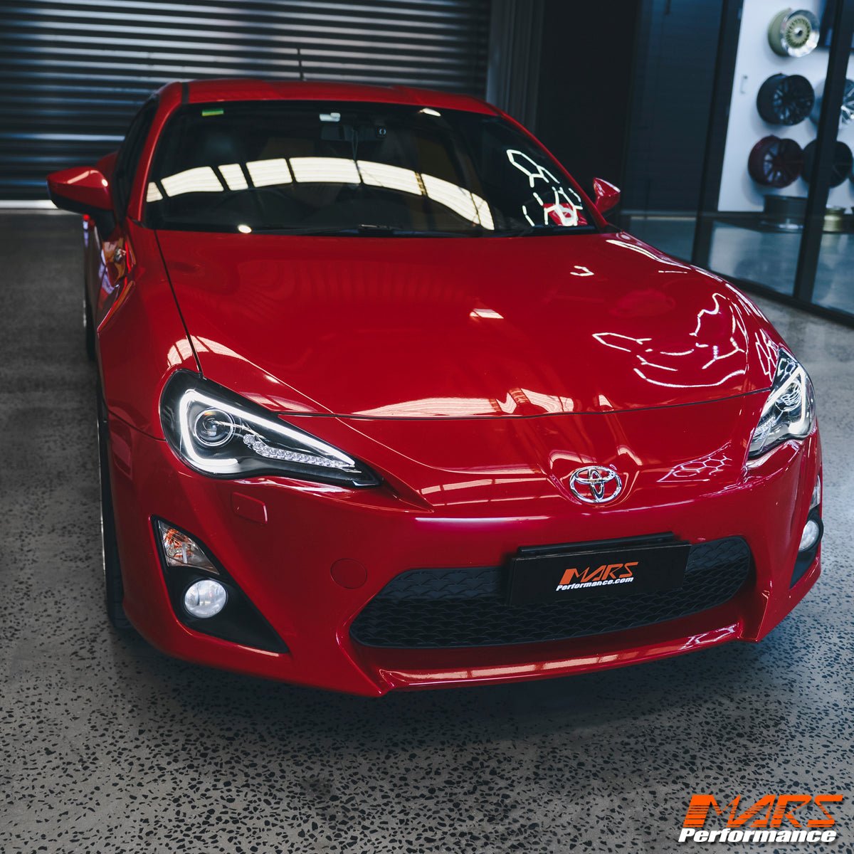 Black 3D Light Bar DRL & Full LED Dual Beam Head Lights with Sequential indicators for Toyota 86 ZN6 GT GTS & Subaru BRZ ZC6 - Mars Performance