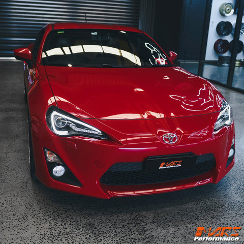 Black 3D Light Bar DRL & Full LED Dual Beam Head Lights with Sequential indicators for Toyota 86 ZN6 GT GTS & Subaru BRZ ZC6 - Mars Performance