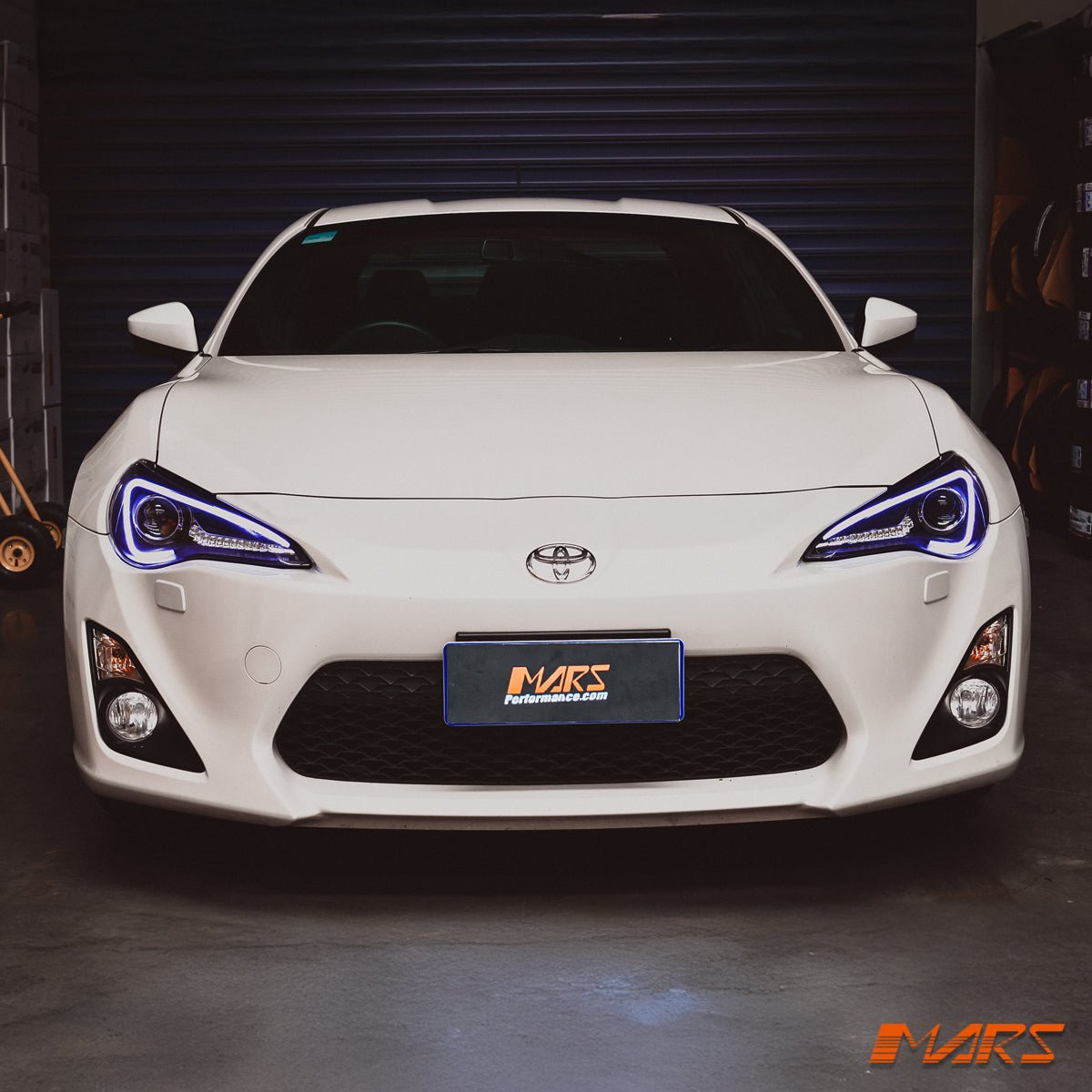 Black 3D Light Bar DRL Projector Head Lights with optional Sequential indicators for Toyota 86 ZN6 GTS & Subaru BRZ ZC6 2012 - 2021 - Mars Performance