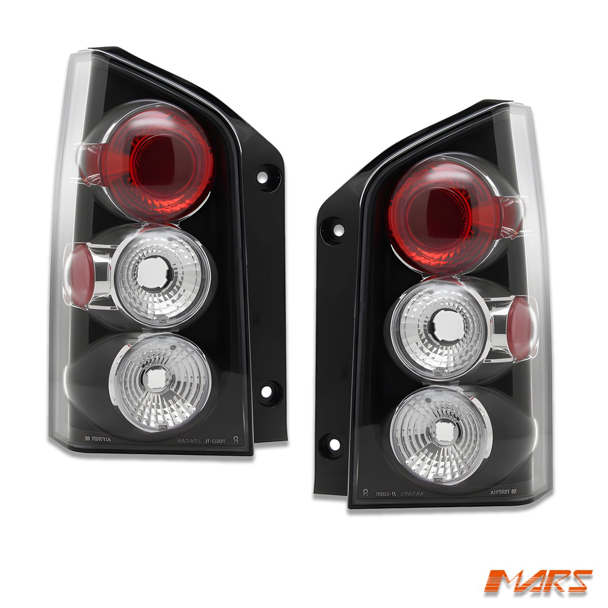 Pathfinder R52 Led Rear Light Black Altezza Tail Lights Nissan PathFinder R51 2005-2012 TI ST-L ...