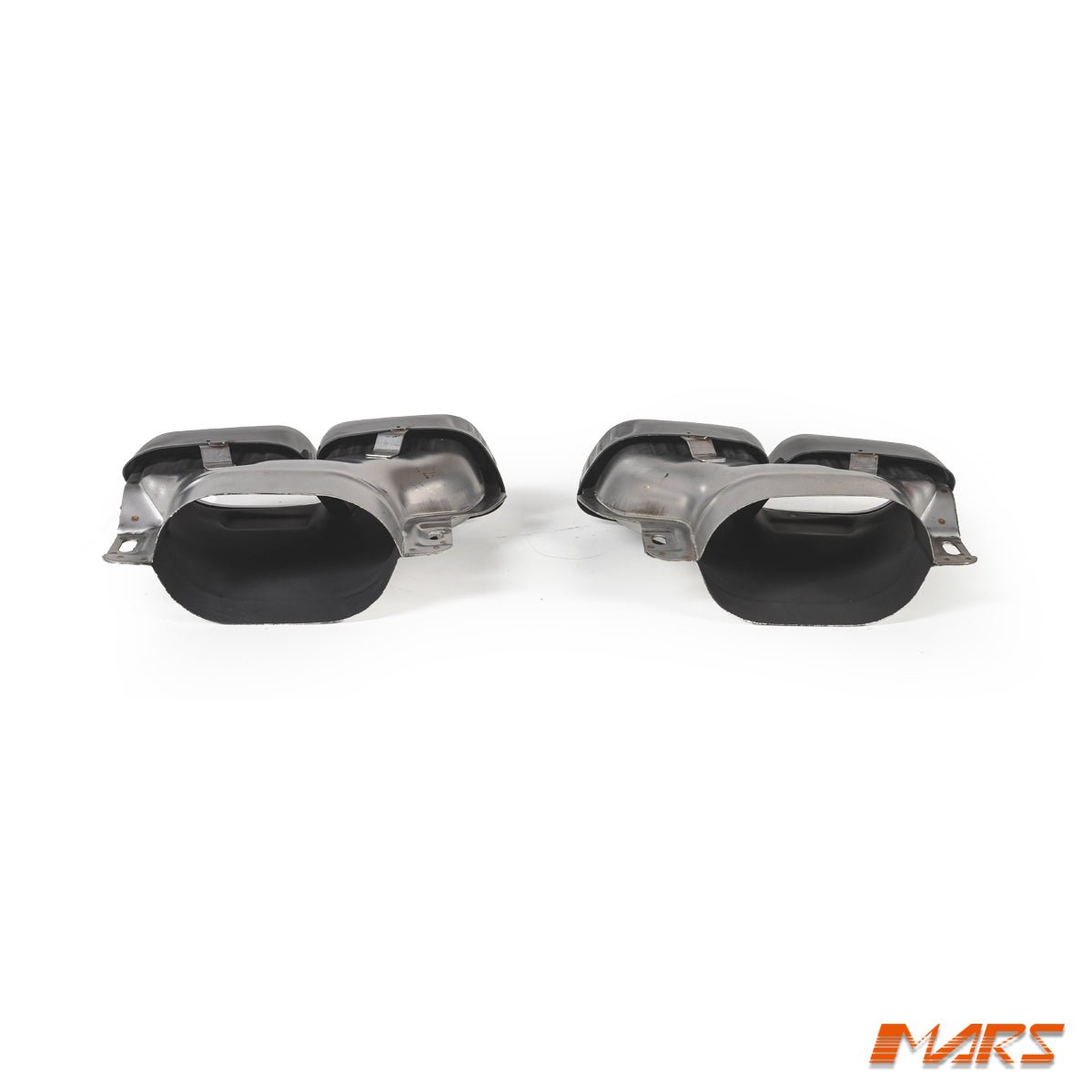 Black AMG Style Exhaust Muffler Tips for Mercedes - Benz C - Class W206 C63 C63 - S 2022+ - Mars Performance