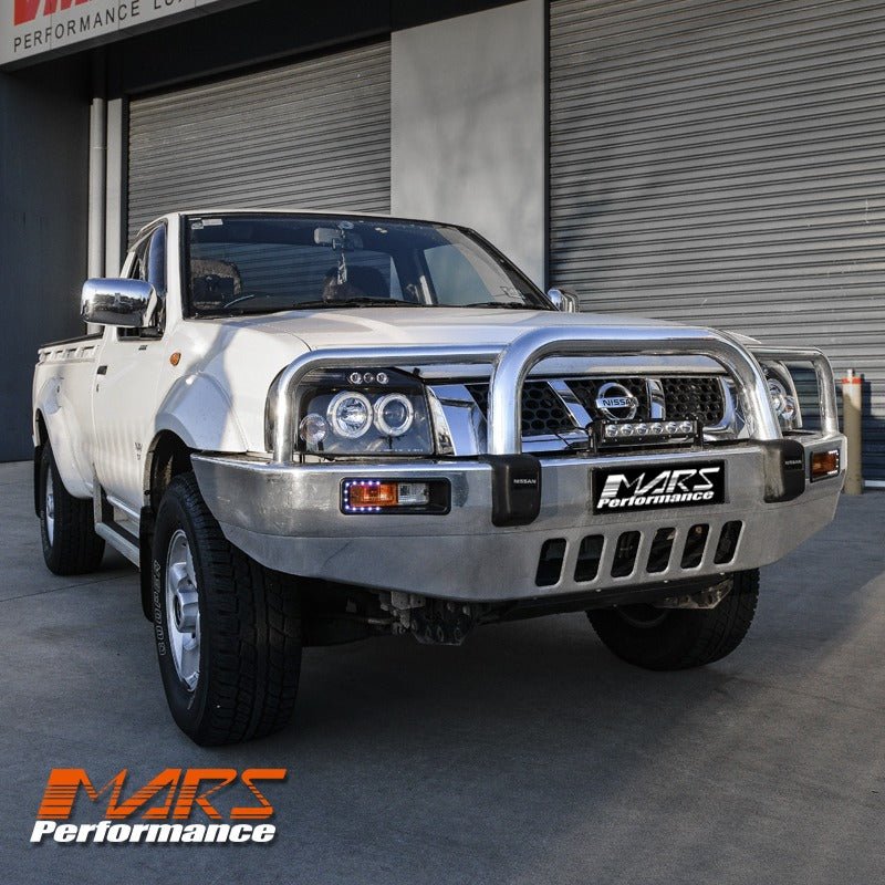 Black Angel - Eyes Projector Head Lights for Nissan Navara D22 2003 - 2014 - Mars Performance