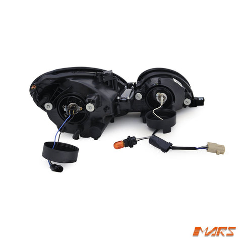 Black CCFL Angel - Eyes Projector Head Lights for Lexus GS300 1998 - 2005 JZS160R - Mars Performance