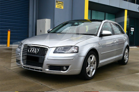 Black DAY - Time 3D LED DRL Projector Head Lights for AUDI A3 8P 2003 - 2008 Pre Facelift model - Mars Performance