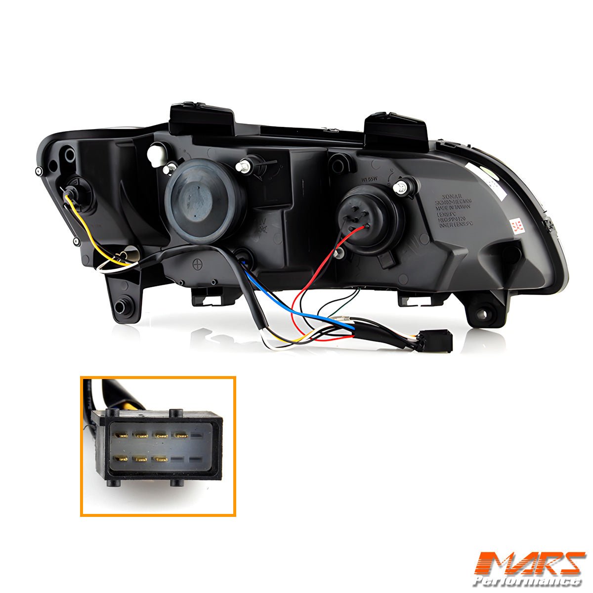 Black DRL LED Projector Head Lights for Holden Commodore & HSV VE Series 2 2009 - 2013 - Mars Performance