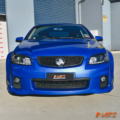 Black DRL LED Projector Head Lights for Holden Commodore & HSV VE Series 2 2009 - 2013 - Mars Performance