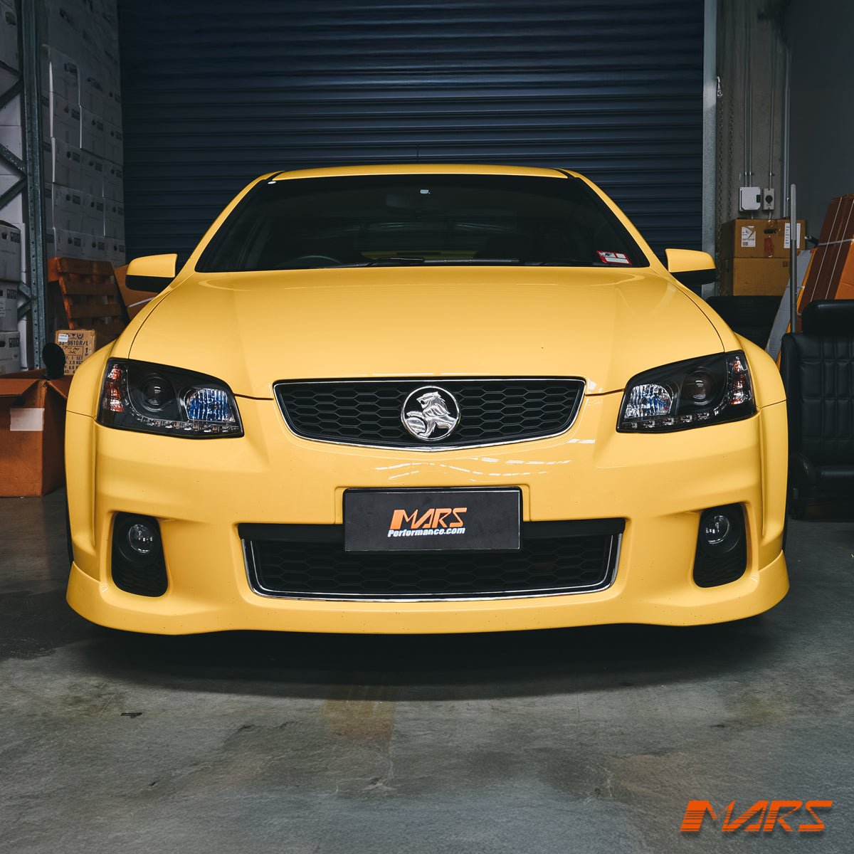 Black DRL LED Projector Head Lights for Holden Commodore & HSV VE Series 2 2009 - 2013 - Mars Performance