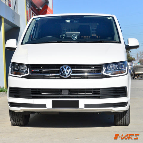 Black DRL LED Real Day - Time Projector Head Lights for VolksWagen VW Transporter T6 2016 - 2020 - Mars Performance