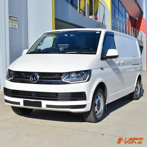 Black DRL LED Real Day - Time Projector Head Lights for VolksWagen VW Transporter T6 2016 - 2020 - Mars Performance