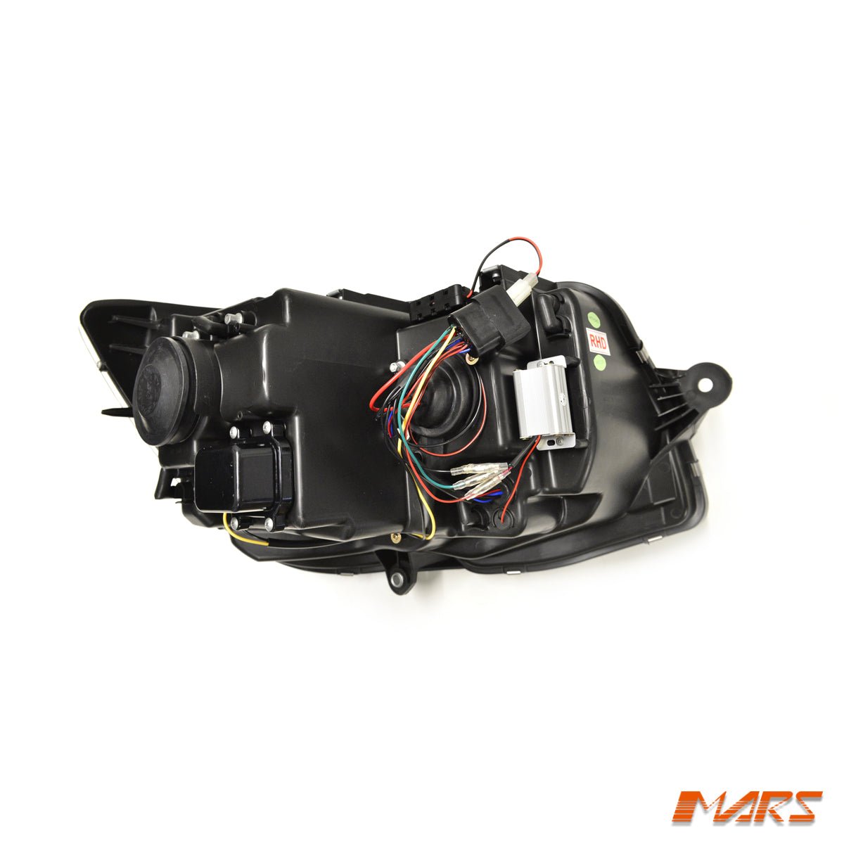 Black DRL LED Real Day - Time Projector Head Lights for VolksWagen VW Transporter T6 2016 - 2020 - Mars Performance