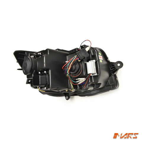 Black DRL LED Real Day - Time Projector Head Lights for VolksWagen VW Transporter T6 2016 - 2020 - Mars Performance