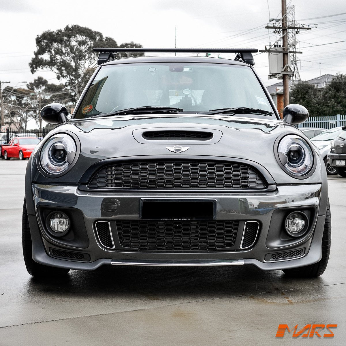 Black F56 Style 3D LED Bar DRL Dual Beam Projector Head Lights for Mini Cooper R55 R56 R57 R58 R59 2007 - 2013 (Replace Factory Halogen Model) - Mars Performance