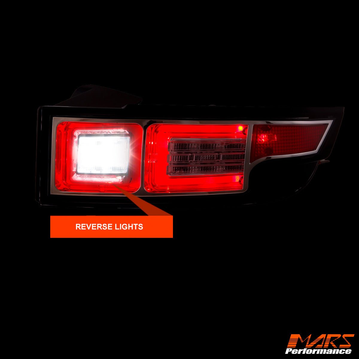 Black Full LED Tail Lights for Land Rover Range Rover Evoque L538 2011 - 2015 - Mars Performance