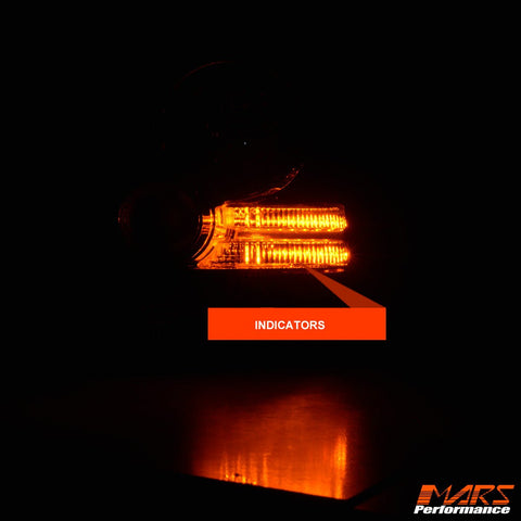 BLACK Full LED Tail lights for Land Rover Range Rover Sport L320 2005 - 2013 - Mars Performance
