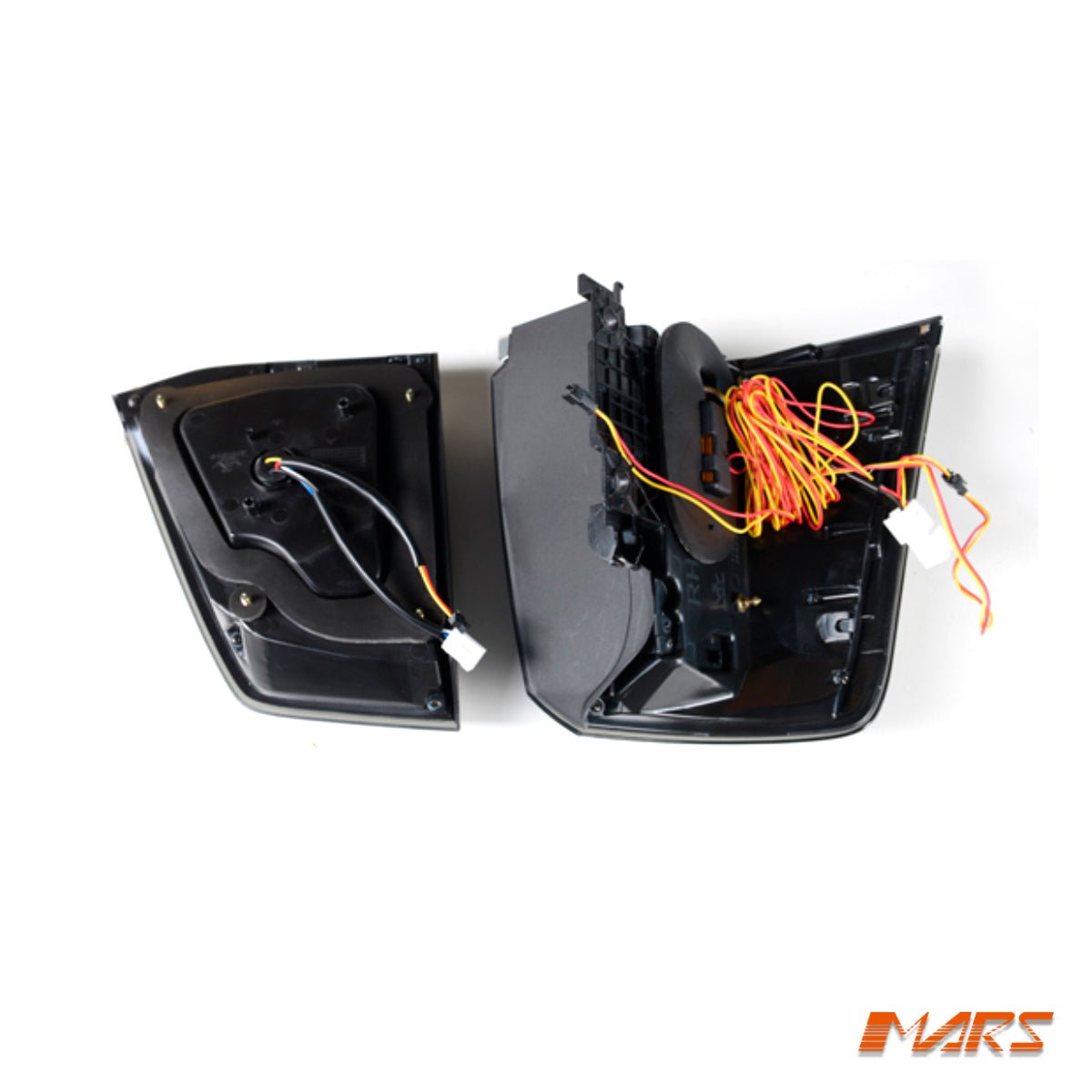 Black Full LED Tail Lights with Sequential Indicators for TOYOTA LANDCRUISER FJ200 LC200 200 Series 2007 - 2015 - Mars Performance