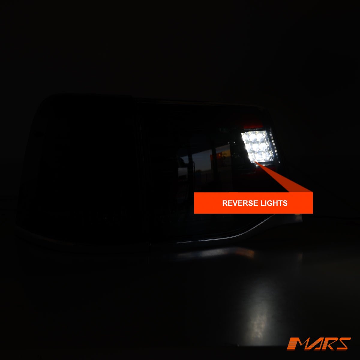 Black Full LED Tail Lights with Sequential Indicators for TOYOTA LANDCRUISER FJ200 LC200 200 Series 2015 - 2020 - Mars Performance