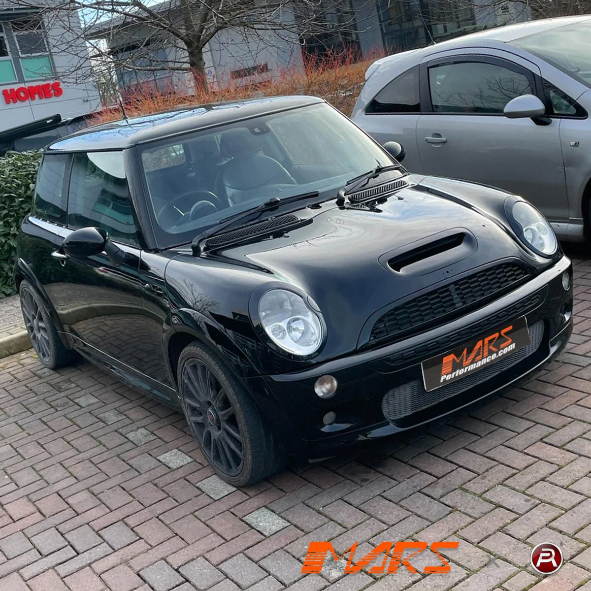 Black JCW Style ABS Front Grill for Mini Cooper & Cooper S 2001 - 2006 R50 R51 R52 R53 - Mars Performance