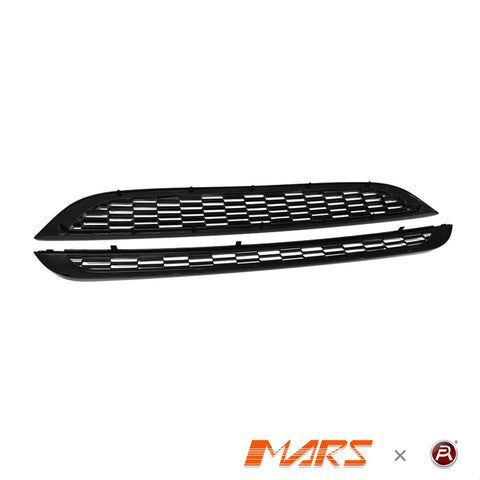 Black JCW Style ABS Front Grill for Mini Cooper & Cooper S 2001 - 2006 R50 R51 R52 R53 - Mars Performance