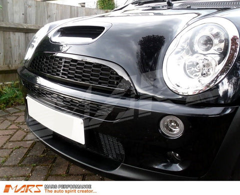 Black JCW Style ABS Front Grill for Mini Cooper & Cooper S 2001 - 2006 R50 R51 R52 R53 - Mars Performance