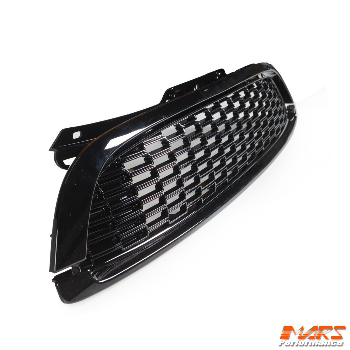 Black JCW Style ABS Front Grill Grill Bodykit for Mini Cooper & Cooper S 2007 - 2013, R55 R56 R57 R58 R59 - Mars Performance