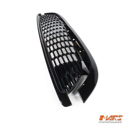 Black JCW Style ABS Front Grill Grill Bodykit for Mini Cooper & Cooper S 2007 - 2013, R55 R56 R57 R58 R59 - Mars Performance