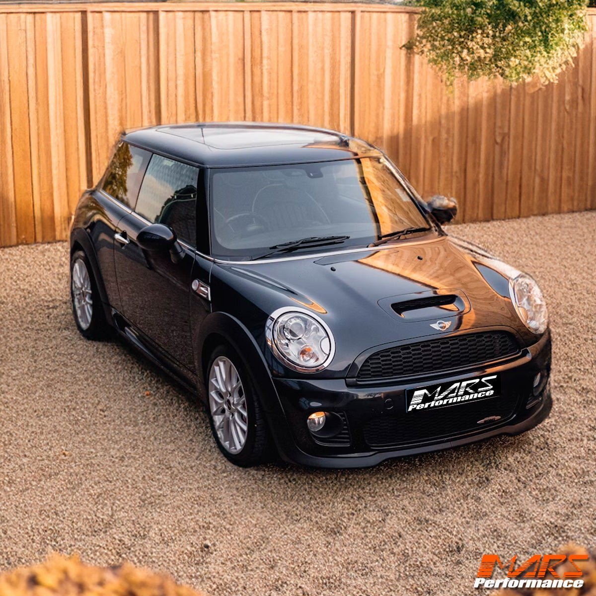 Black JCW Style ABS Front Grill Grill Bodykit for Mini Cooper & Cooper S 2007 - 2013, R55 R56 R57 R58 R59 - Mars Performance