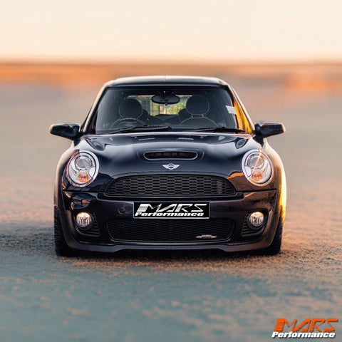 Black JCW Style ABS Front Grill Grill Bodykit for Mini Cooper & Cooper S 2007 - 2013, R55 R56 R57 R58 R59 - Mars Performance