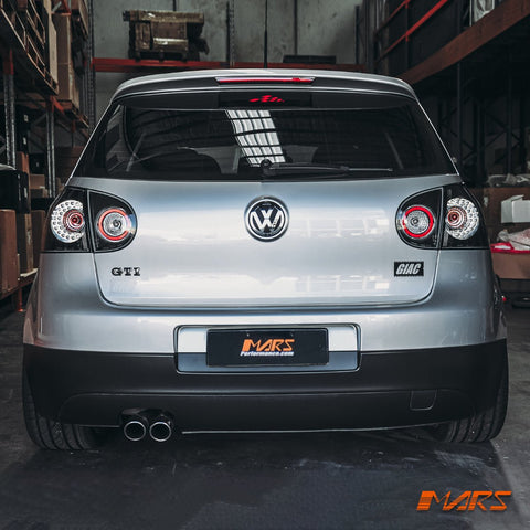 Black LED Altezza Tail lights for VolksWagen VW Golf V MK - 5 2004 - 2009 - Mars Performance