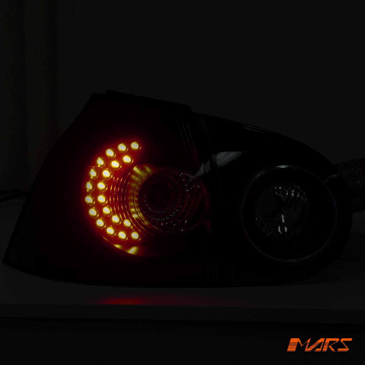 Black LED Altezza Tail lights for VolksWagen VW Golf V MK - 5 2004 - 2009 - Mars Performance
