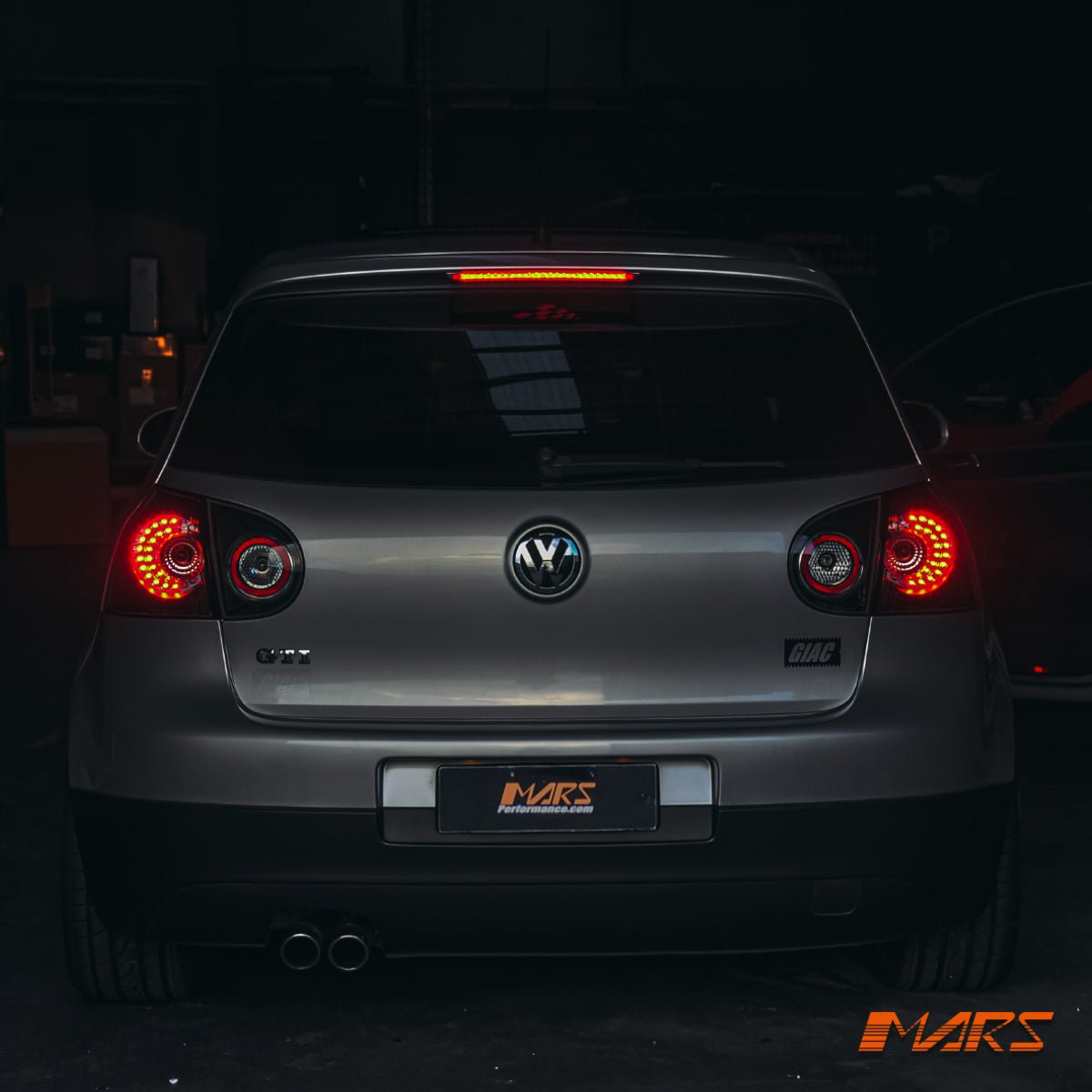 Black LED Altezza Tail lights for VolksWagen VW Golf V MK - 5 2004 - 2009 - Mars Performance