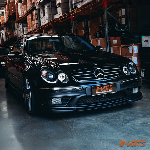 Black LED DRL Projector Head Lights for Mercede - Benz CLK - Class W209 C209 A209 2002 - 2009 - Mars Performance