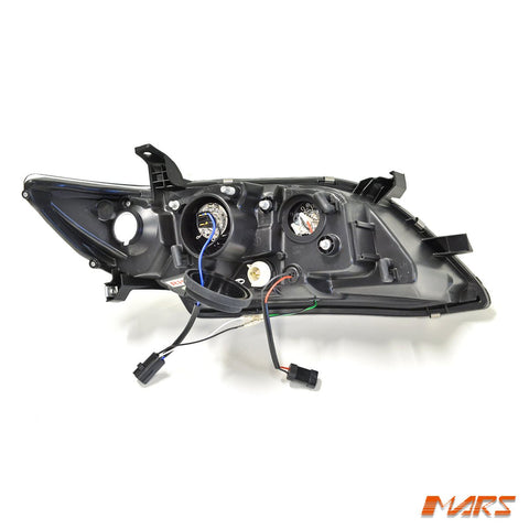 Black LED DRL Projector Head Lights for Toyota Camry 2006 - 2009 - Mars Performance