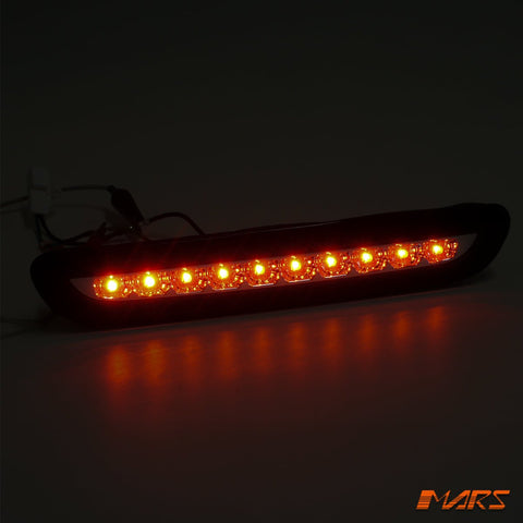 Black LED High Mount Brake Third Tail lights for Toyota Hiace VAN 2005 - 2014 - Mars Performance