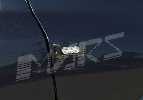 Black LED Side Indicator Turn Signel Marker for Holden Astra, BARINA & Cruze - Mars Performance