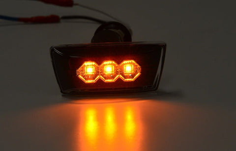Black LED Side Indicator Turn Signel Marker for Holden Astra, BARINA & Cruze - Mars Performance
