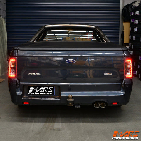 Black LED Tail Lights for Ford Falcon FG UTE XR6 XR8 Turbo R6 FPV GS F6 Pursuit - Mars Performance