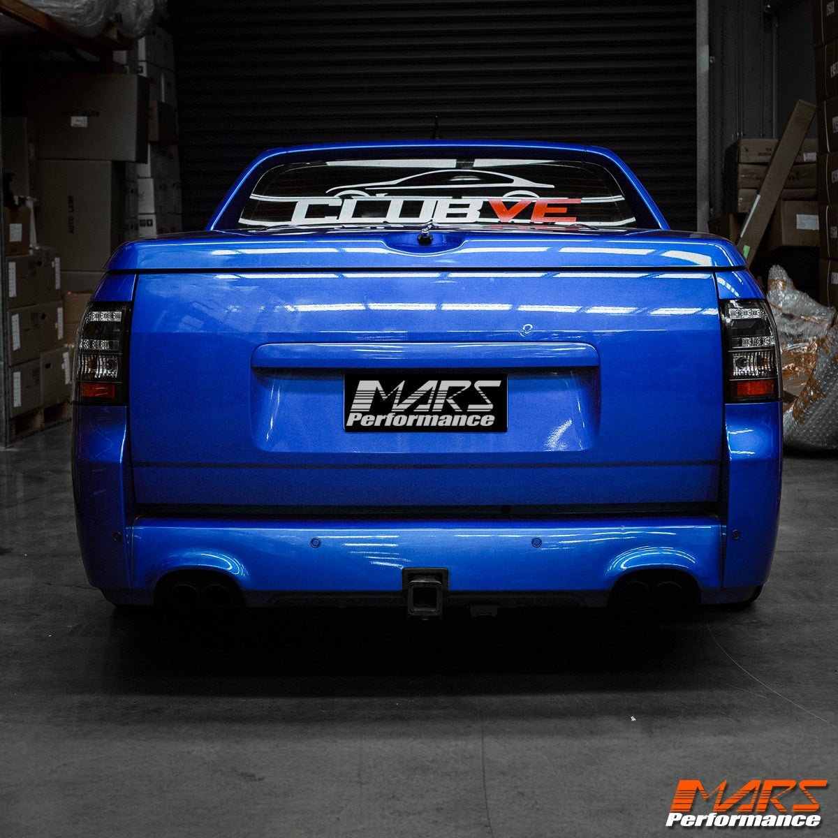 Black LED Tail lights for Holden Commodore VE UTE Series 1 & 2 - Mars Performance