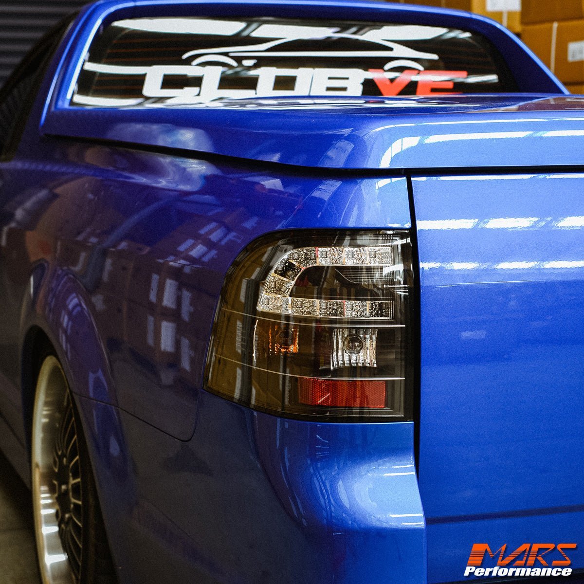 Black LED Tail lights for Holden Commodore VE UTE Series 1 & 2 - Mars Performance