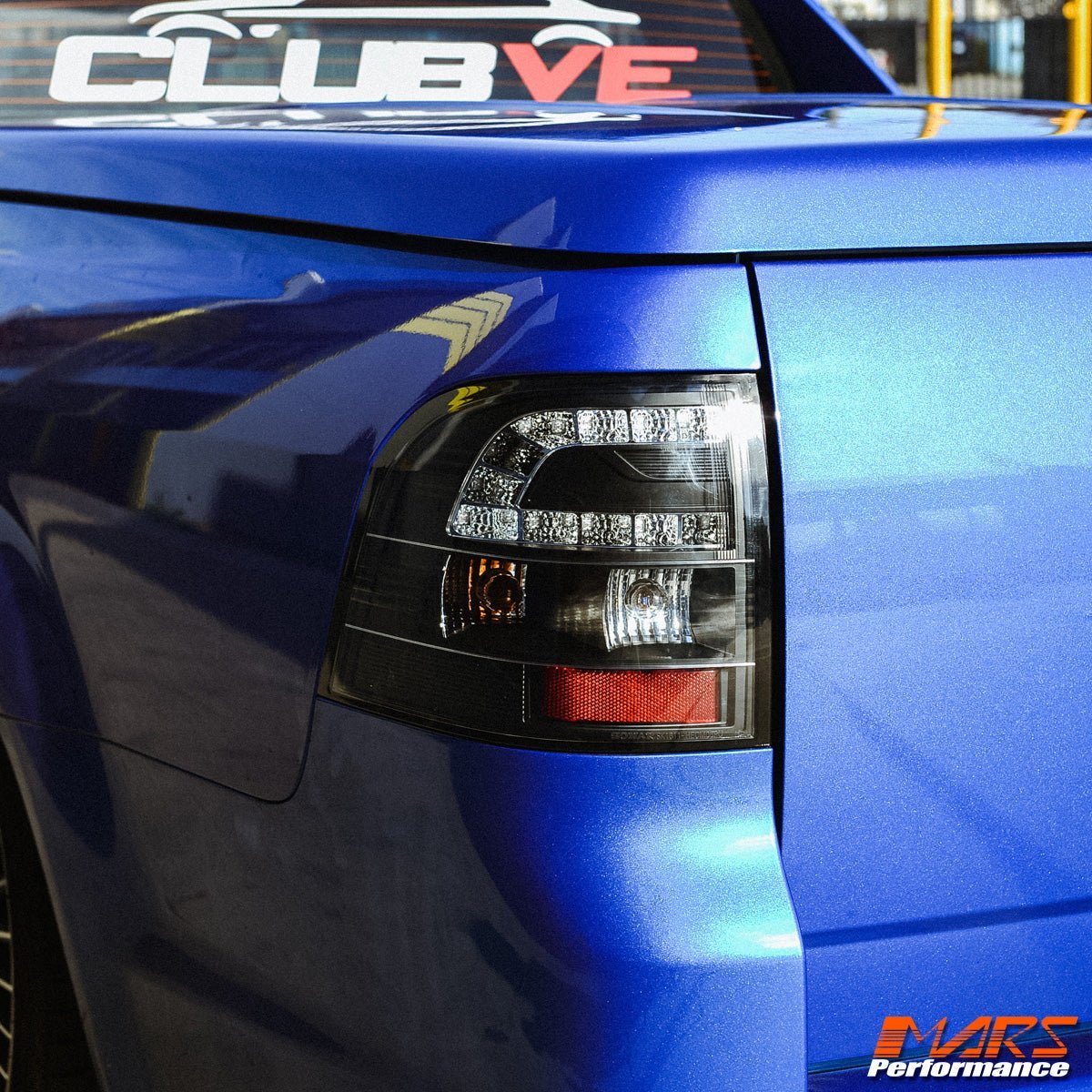 Black LED Tail lights for Holden Commodore VE UTE Series 1 & 2 - Mars Performance
