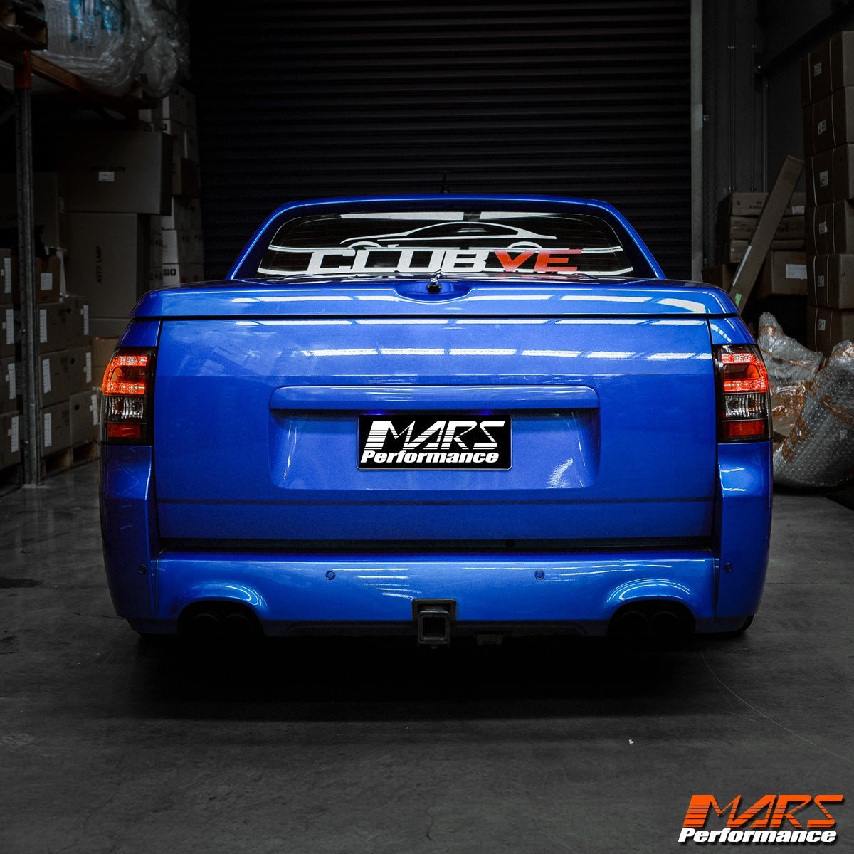 Black LED Tail lights for Holden Commodore VE UTE Series 1 & 2 - Mars Performance