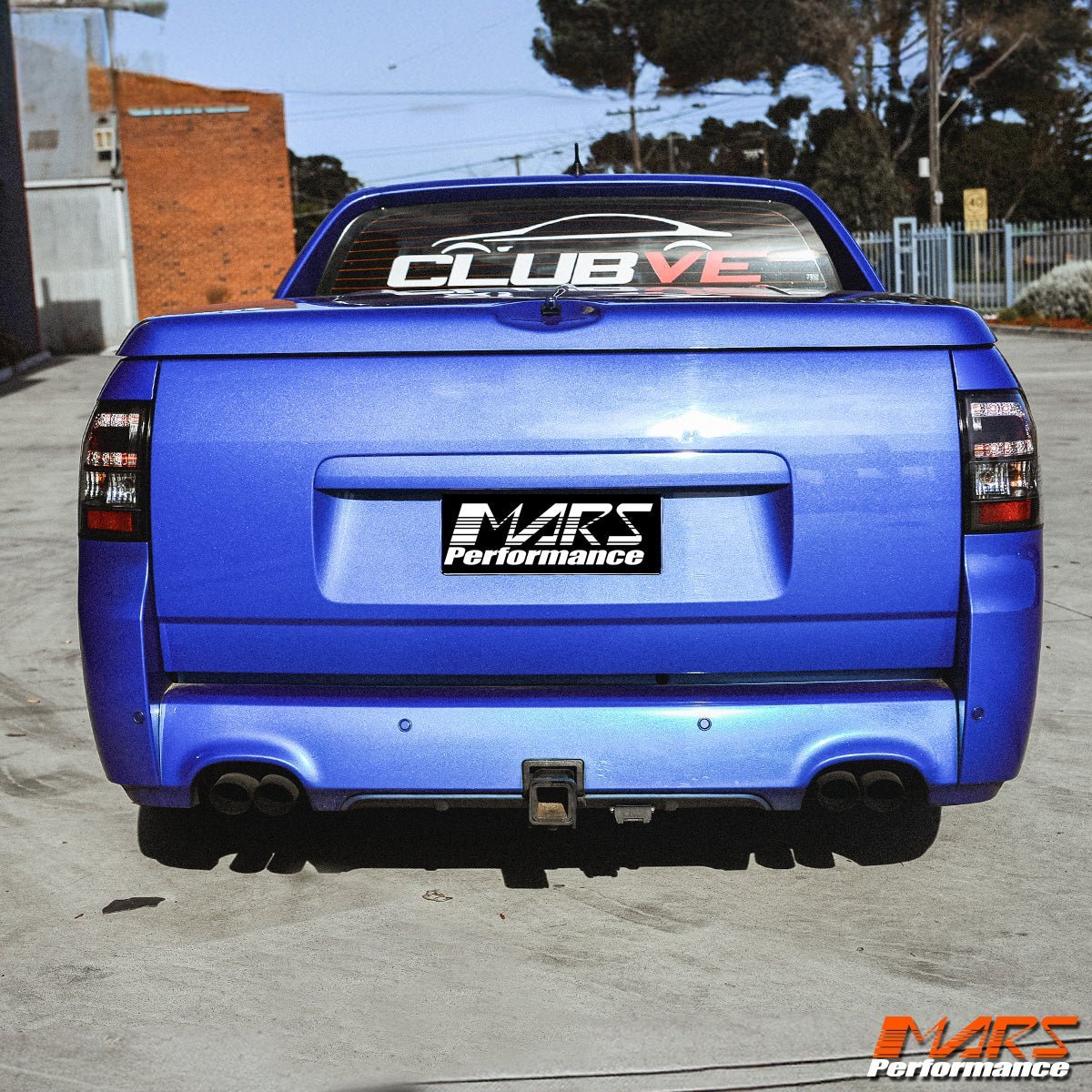 Black LED Tail lights for Holden Commodore VE UTE Series 1 & 2 - Mars Performance