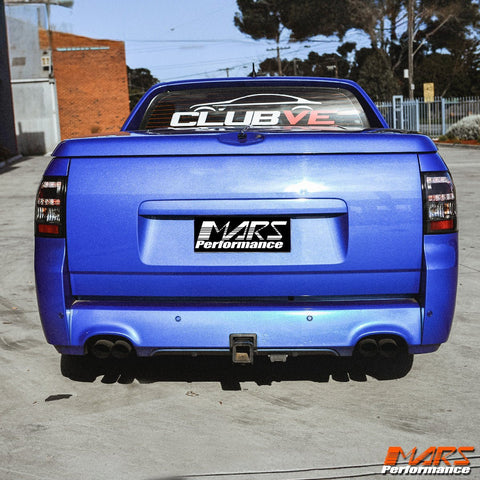 Black LED Tail lights for Holden Commodore VE UTE Series 1 & 2 - Mars Performance