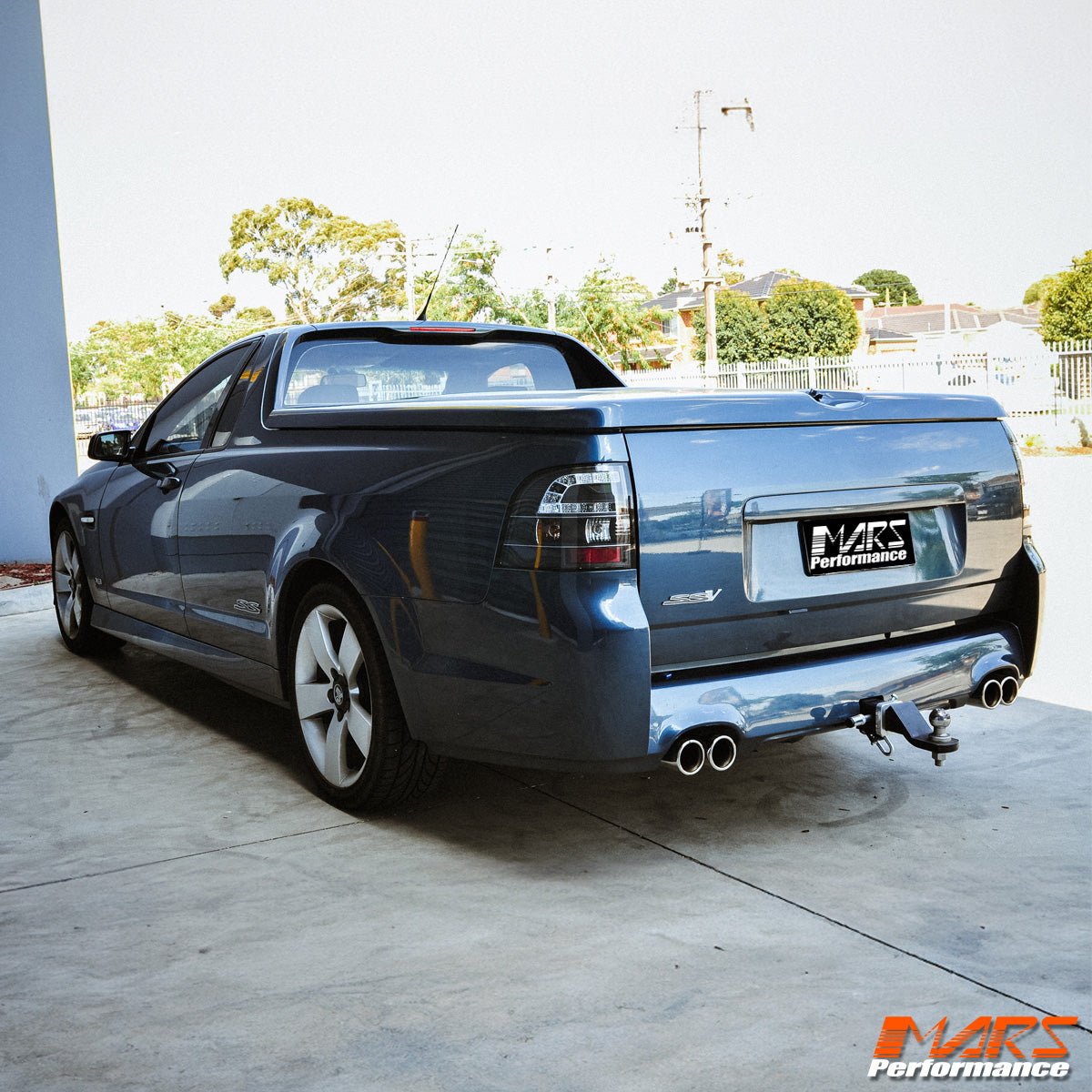 Black LED Tail lights for Holden Commodore VF UTE Pick Up - Mars Performance