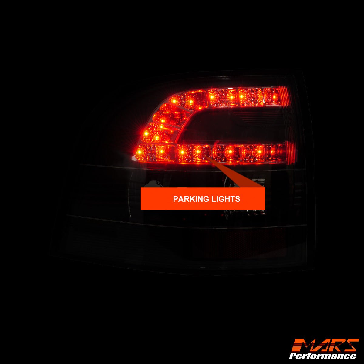 Black LED Tail lights for Holden Commodore VF UTE Pick Up - Mars Performance