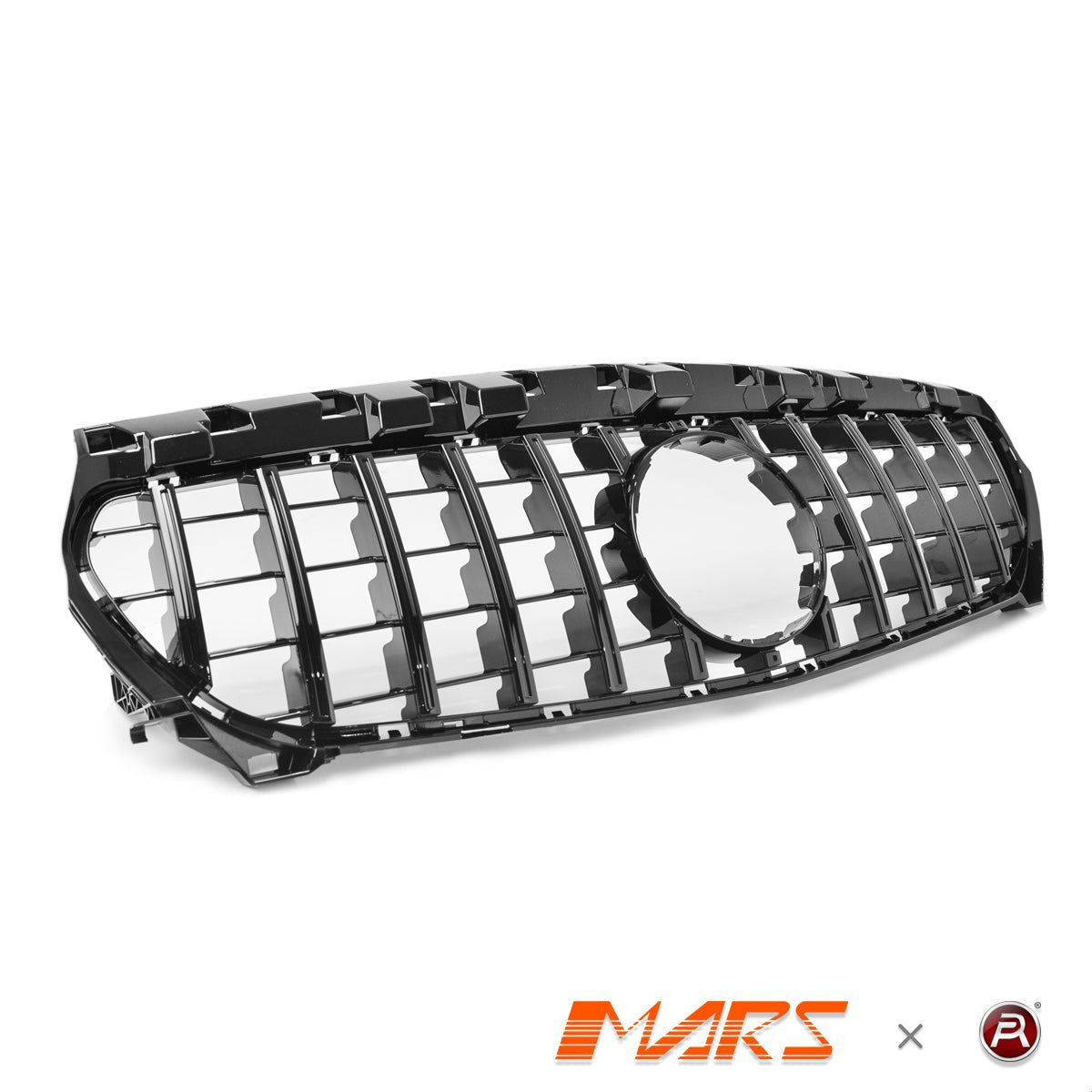 Black Panamericana Front Bumper Bar Grille Grill Bodykit for Mercedes - Benz CLA - Class X117 C117 2013 - 2019 & CLA45 AMG - Mars Performance